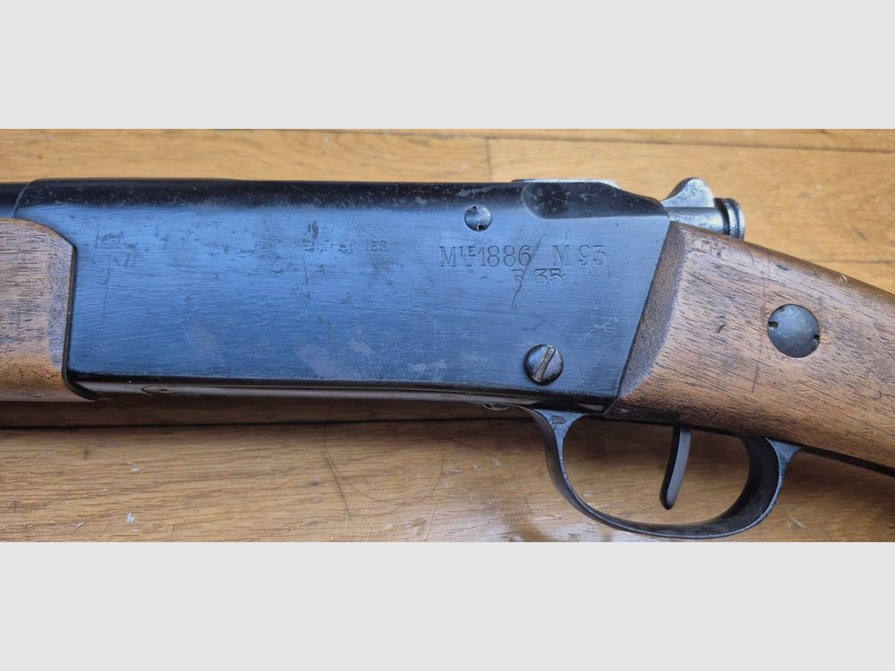 Seltenes Mousqueton Lebel 1886-93 R35 – Kal. 8×51 Lebel – Lauf von Châtellerault aus 1939 – Waffe in ausgezeichnetem Zustand – Sehr gute Mechanik – Spiegel-Lauf – Kategorie D – TBE+, Bild 1 von 30