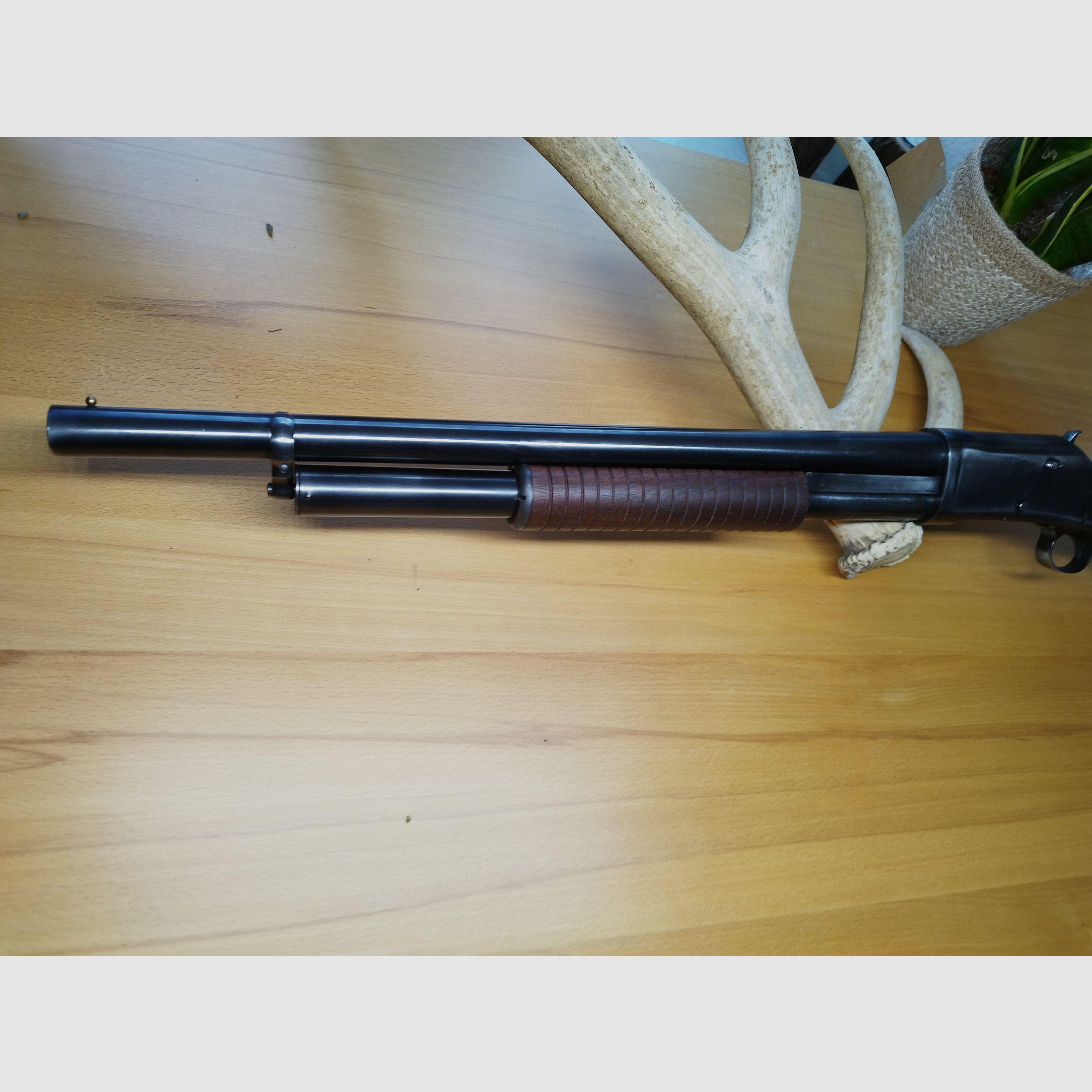 Repetierflinte Norinco 1897 12/70 ÜBERARBEITET Pumpgun Western 