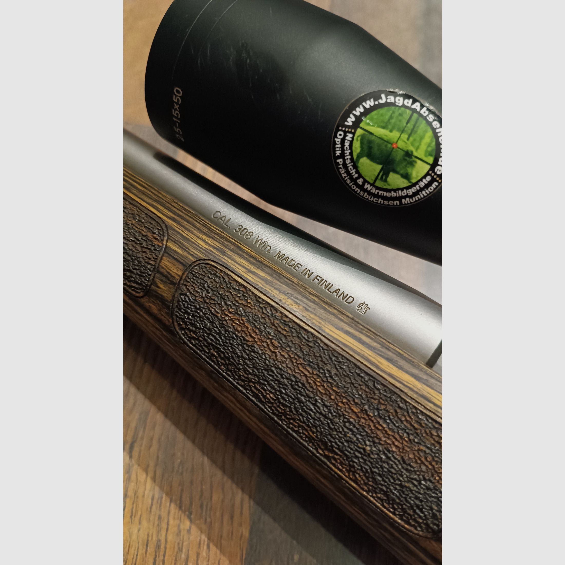 Sako 85 .308Win, inoxidable, con culata KKC. Como Tikka, Savage Remington
