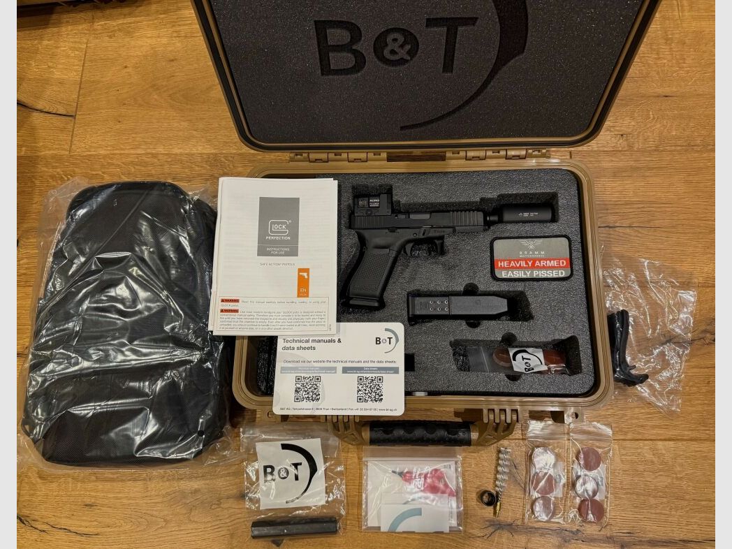 B&T AG Hush Puppy® Glock 19 Gen5 Set