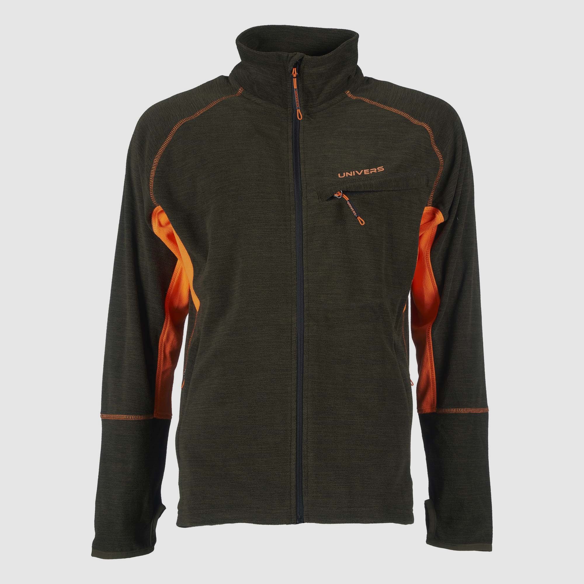 UNIVERS FLEECE CHAMONIX GREEN/ORANGE, image 3 of 10