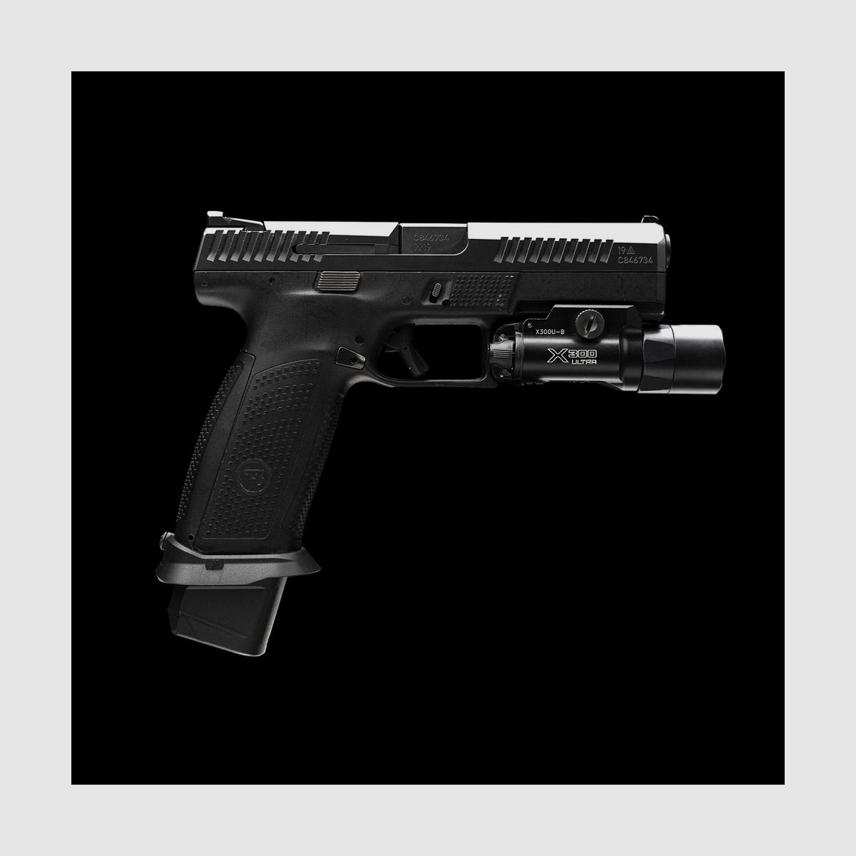 Strike Industries – Vergrote magazijntrechter voor CZ P-10 F-pistool – Zwart – SI-CZP10F-MAGWELL, afbeelding 10 van 12
