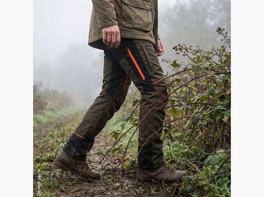 Spodnie myśliwskie Somlys Survivor 654 zielone, odporny na jeżyny