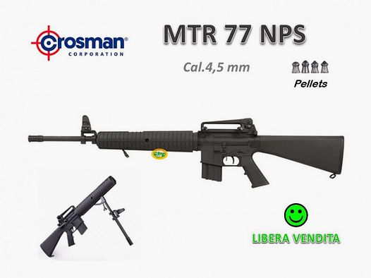 CROSMAN carabina MTR77 NPS con mire cal.4,5