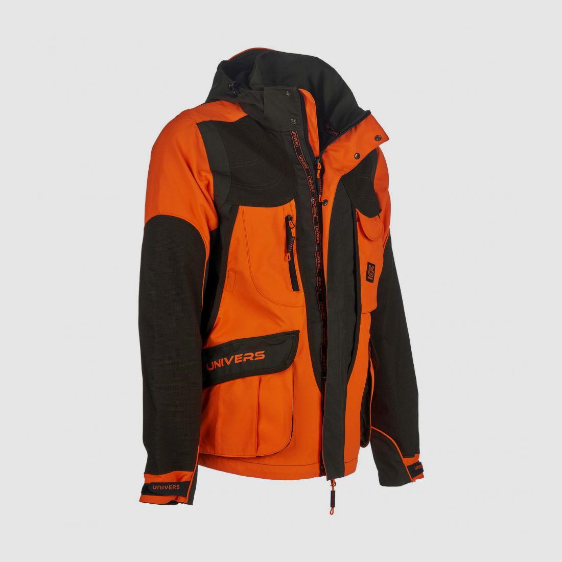 VESTE UNIVERS PERNICE VERT/ORANGE, image 4 sur 6