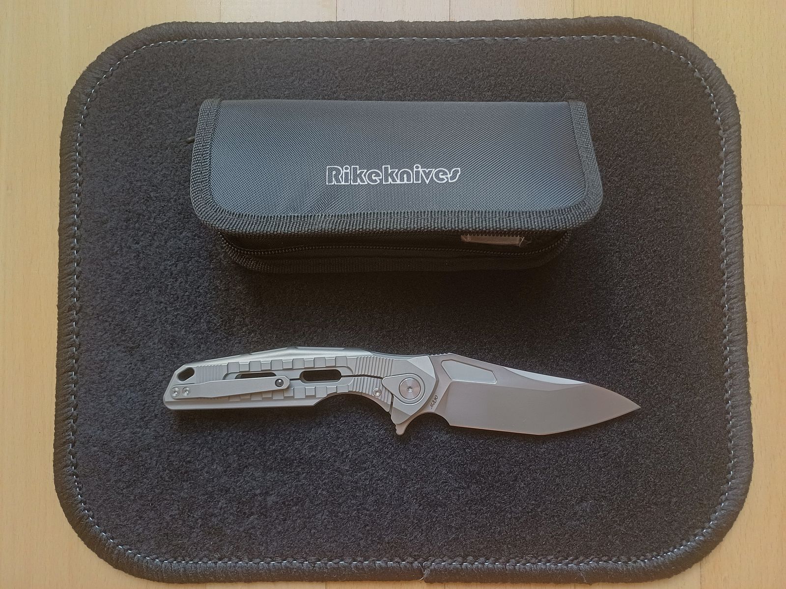 Rike Knife Thor 3 Framelock Titan M390 Lame Full Integral