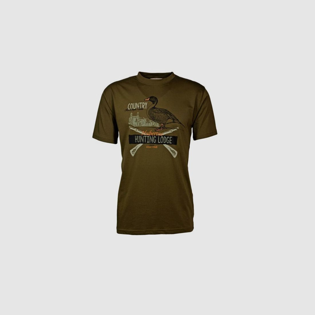 Hubertus T-Shirt Hunting Lodge
