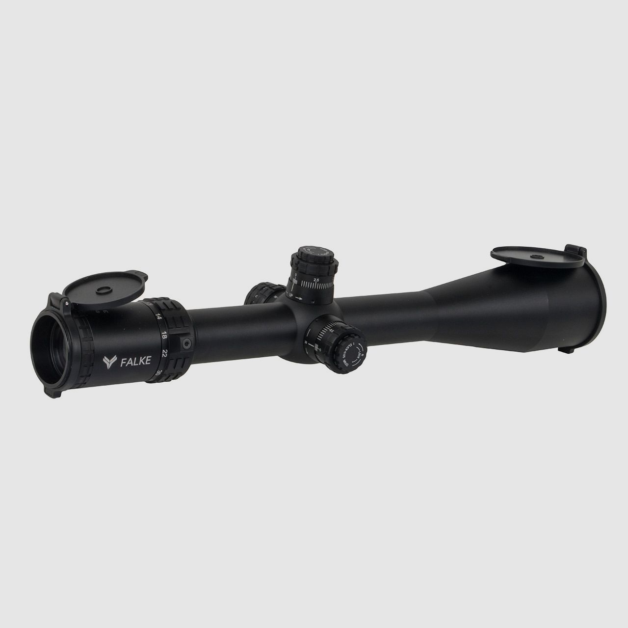 Jagd Zielfernrohr Falke 10-40x56 PRO TAC Absehen beleuchtet fĂĽr groĂźe Entfernungen und Benchrest