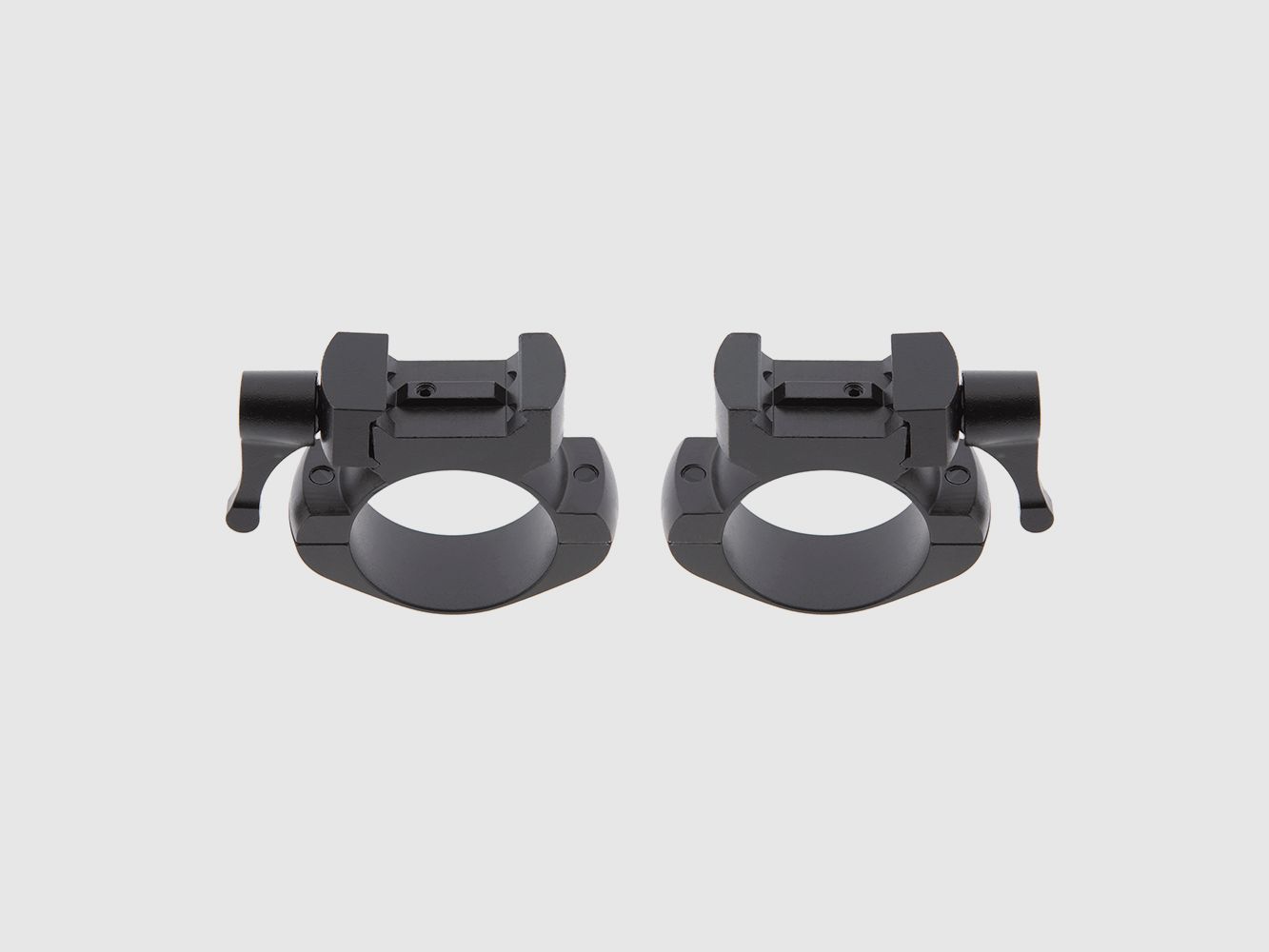 Anneaux de montage en acier démontables, 2 vis, 1″ (25,4 mm), Weaver et Picatinny B-Vision, image 2 sur 4