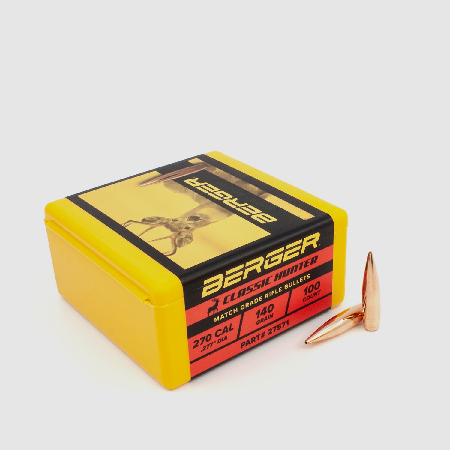 Berger Geschoss .270 Classic Hunter 140GR 100 Stück
