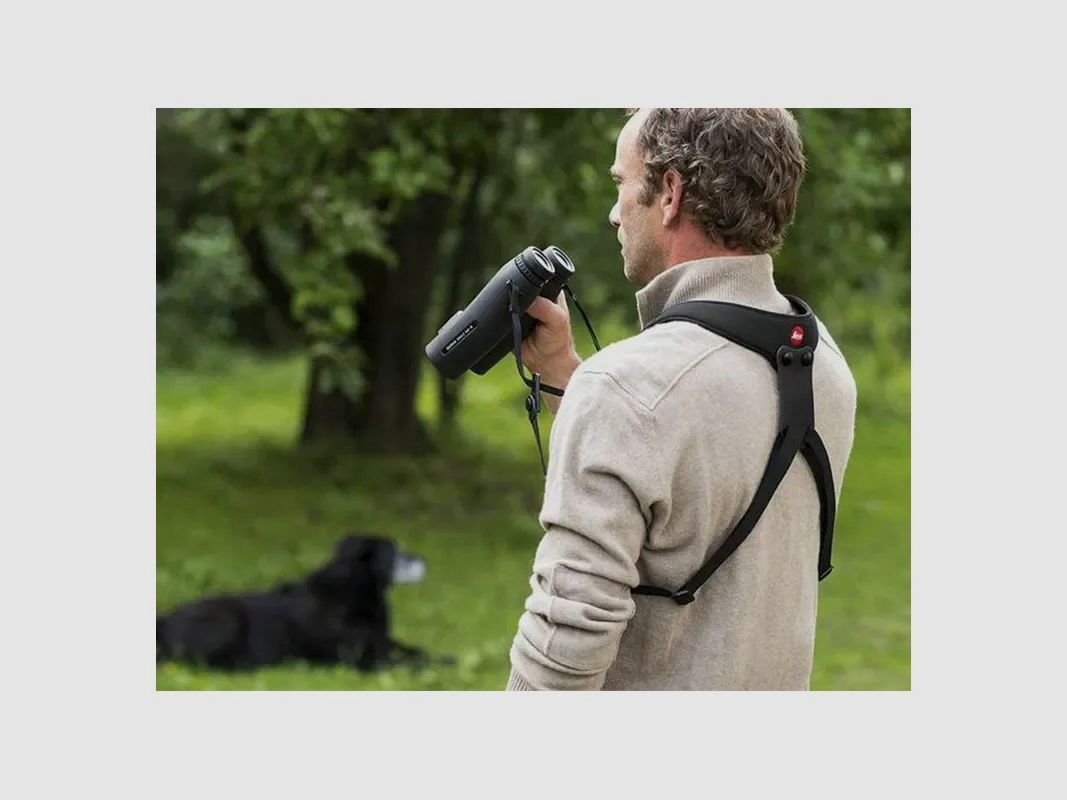Leica Neopren-Fernglasriemen Sport, schokoladenbraun, Bild 2 von 5