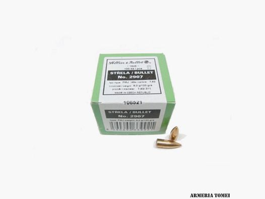 PULI DO PRZEŁADOWANIA – SELLIER & BELLOT – 7,62 (7,92/.311) – 8,0G / 124GR FMJ (100SZT) -2907