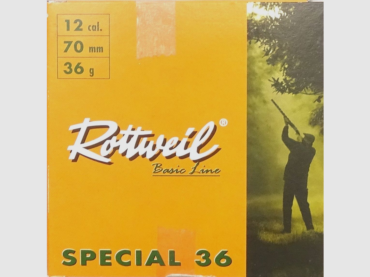 Rottweil Basic Line Special 36 - 3,5 mm - Calibre 12/70 - 25 disparos