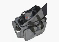 CED Borsa da tiro Range Bag XL per 5 pistole 56x35x28cm nera