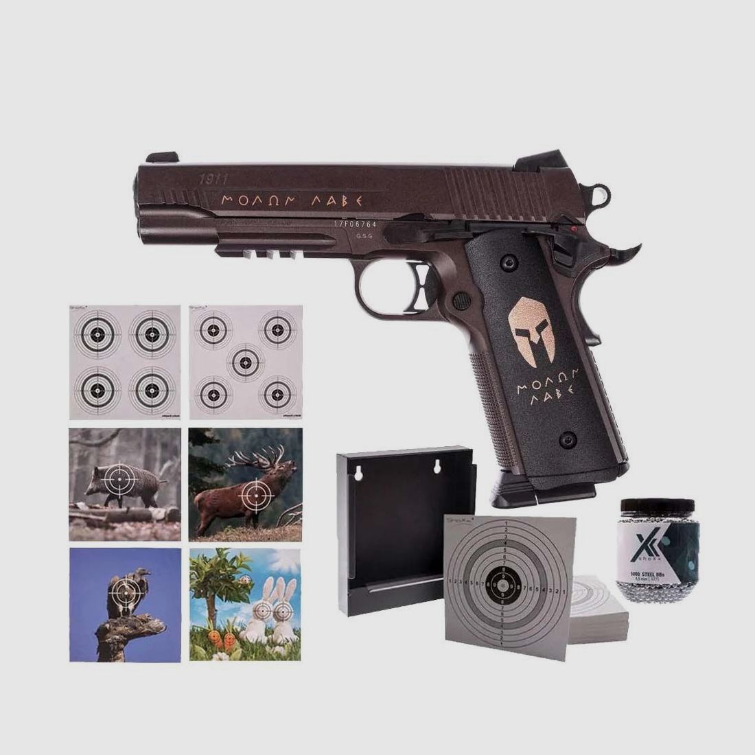 Sig Sauer	 Sig Sauer CO2 Pistole 1911 Spartan 4,5mm BB ZS-Set