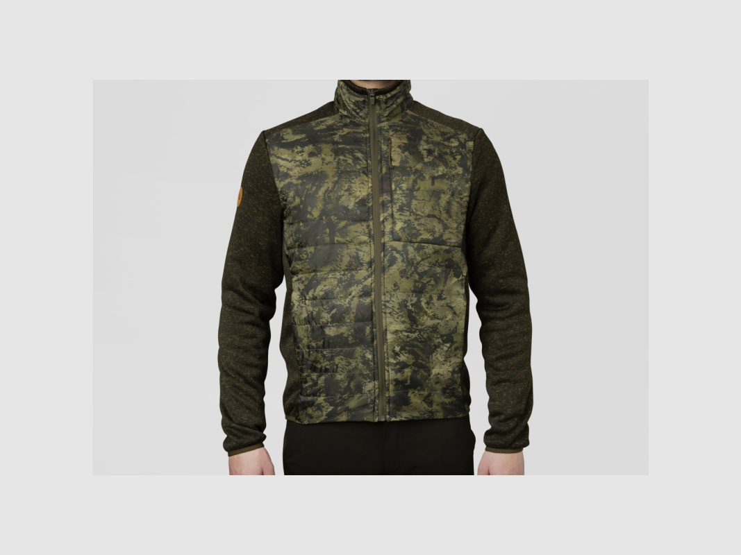 Seeland Herren Hybrid Camo Jacke Theo Pine green/InVis green