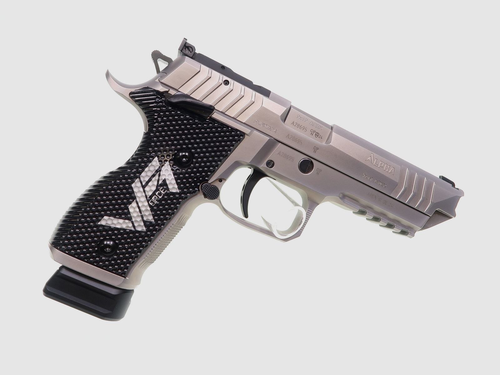 Pistola Arex SA OR 9mm Luger 5 pollici