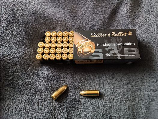 S&B 9mm 124gr FMJ 