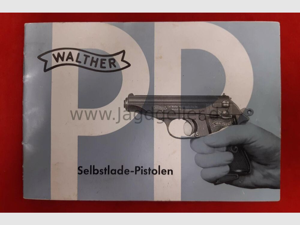 Walther PP pistol Nds (Lower Saxony) + Holster Border Police 7.65mm Browning