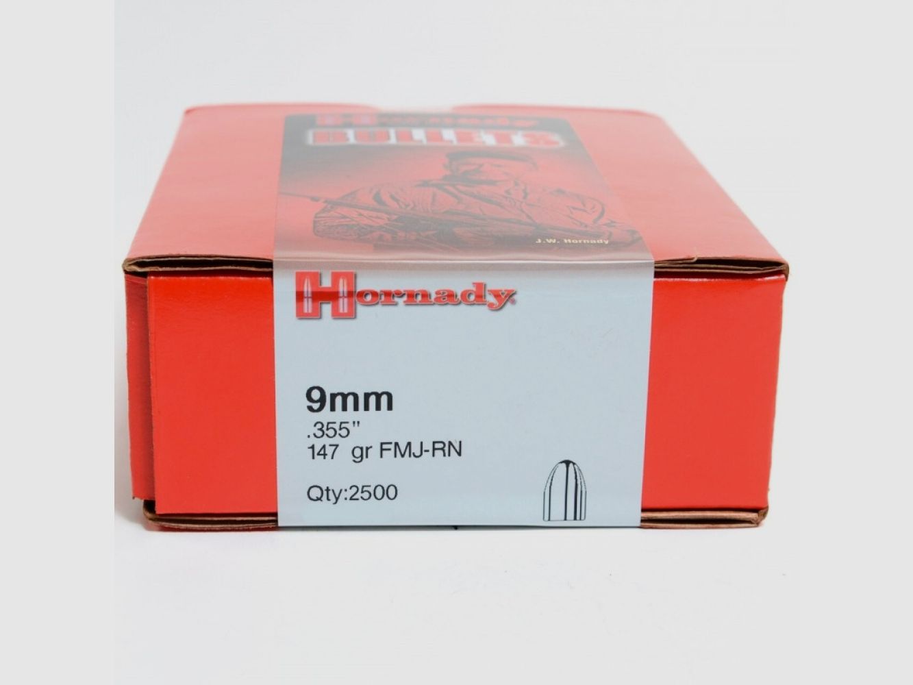 .355 Geschosse Hornady FMJ-RN 147 gr VE2500