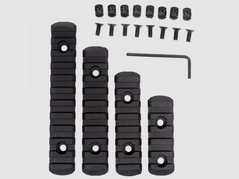 RAIL PICATINNY - POLYMÈRE - M-LOK