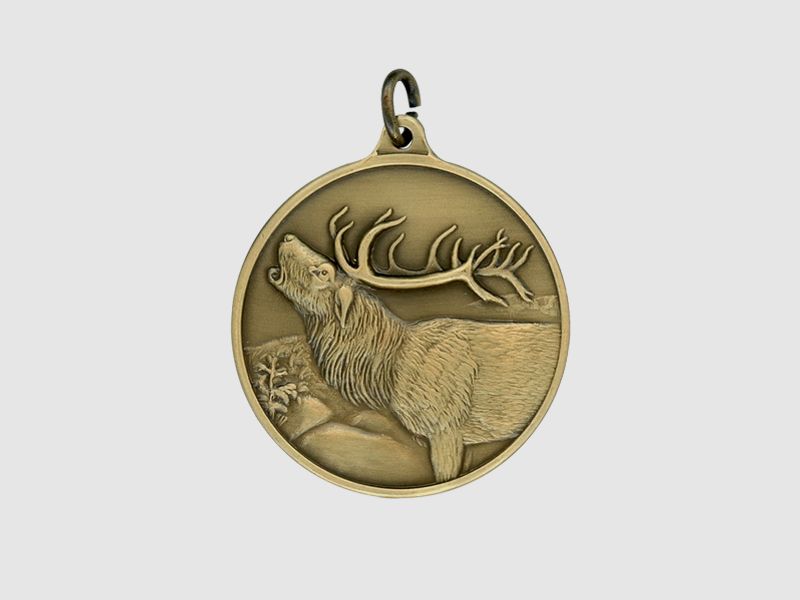 Steinhauer&Lück Jagdmedaille Rothirsch 40mm bronze