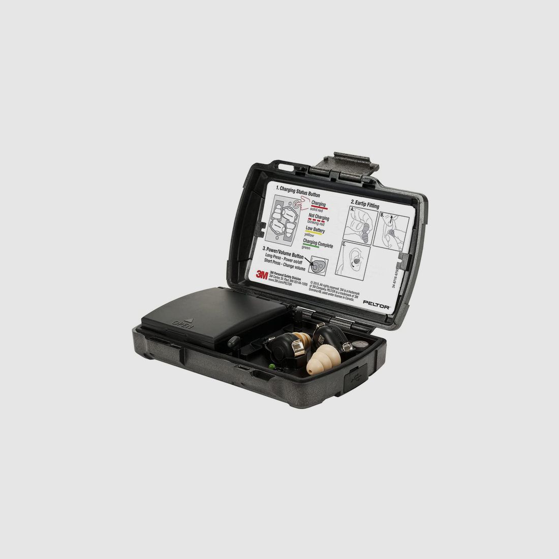 Gehörschutz Peltor TEP-200 schwarz
