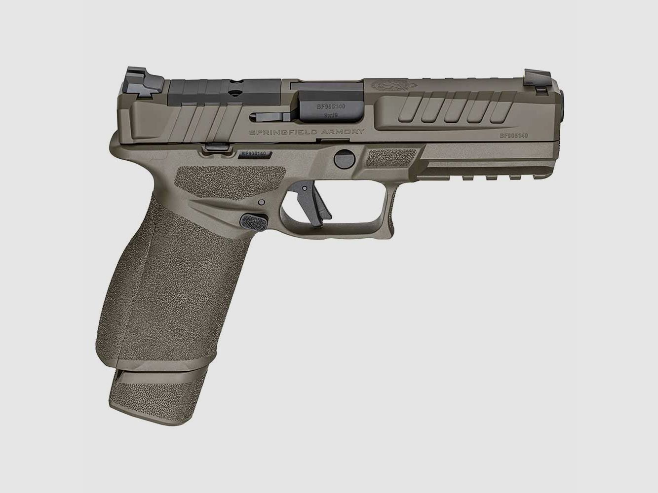 SPRINGFIELD ARMORY HS ECHELON 4.5'' 9mm Luger OD GREEN, immagine 2 di 5
