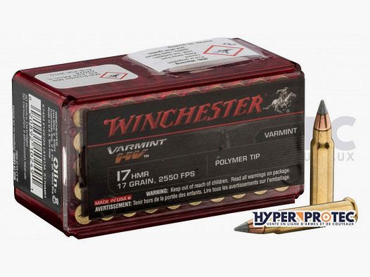 Munition 17 HMR Winchester Varmint HV