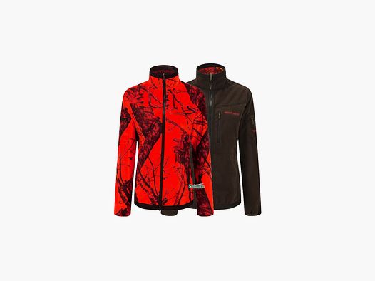 SHOOTERKING Softshell Women's Jacket 2 in 1 Mossy Blaze Orange