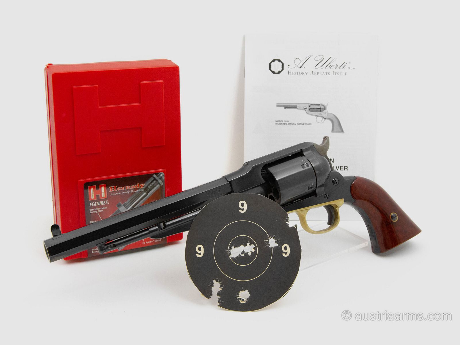 Hege Uberti Conversion Revolver .45 Long Colt – Model Remington New Army, image 5 of 5