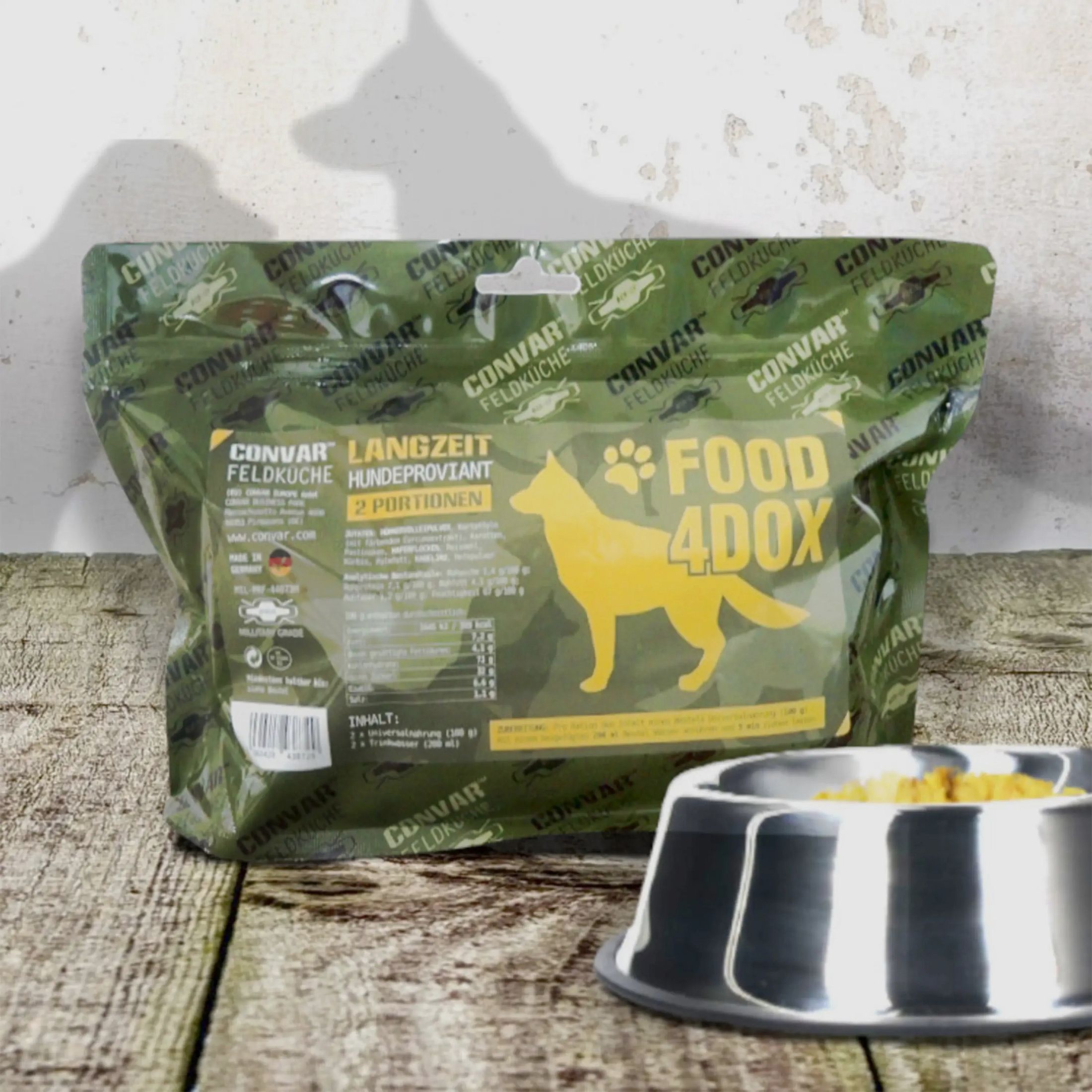 CONVAR Kuchnia Polowa CONVAR Kuchnia Polowa Zapasy dla Psów FOOD4DOX 100 g