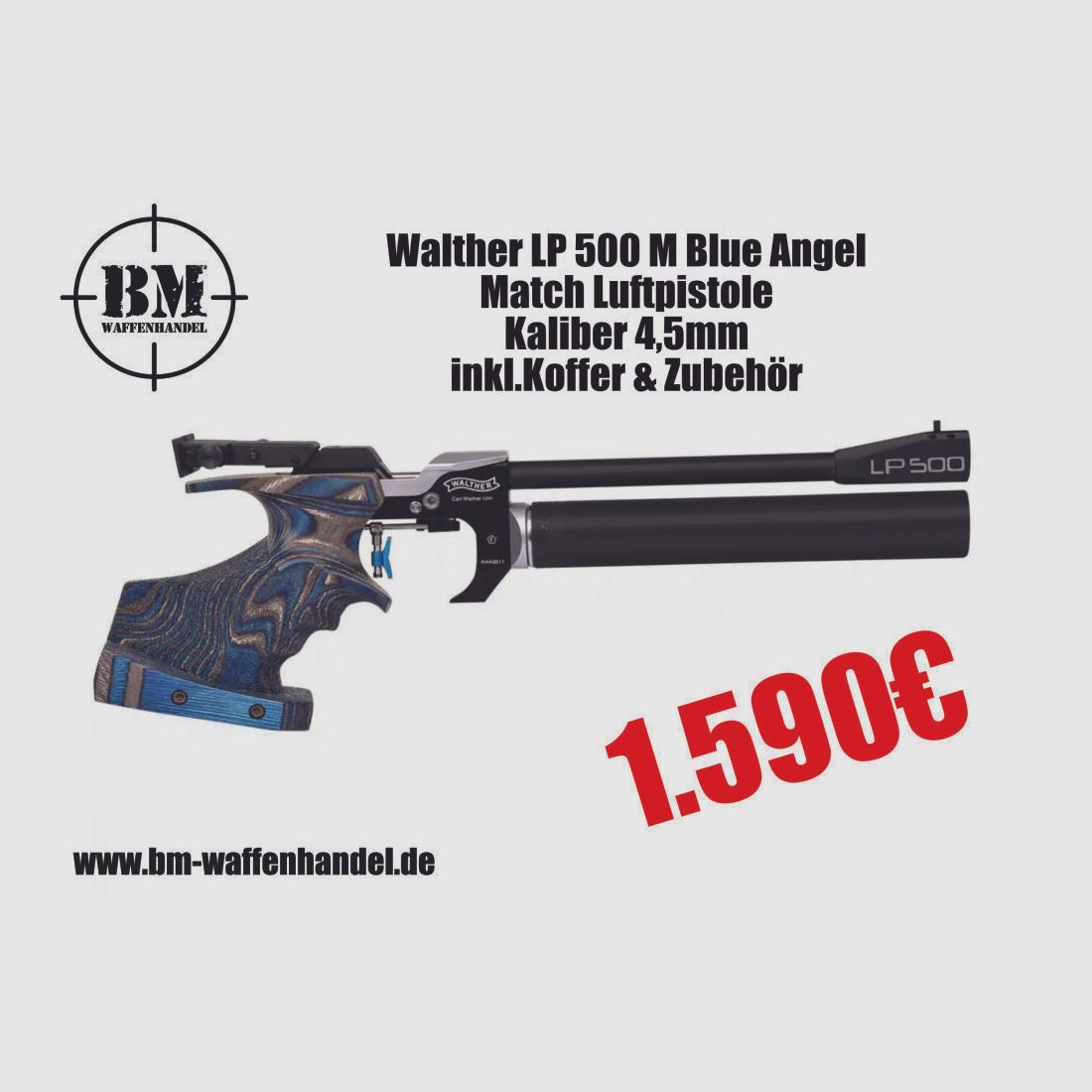 Walther LP 500 M Blue Angel