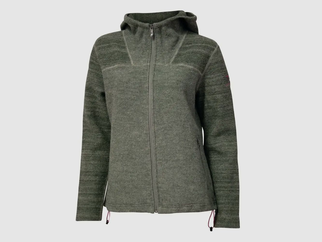 Chaqueta de lana para mujer Ivanhoe Annie Hood con capucha