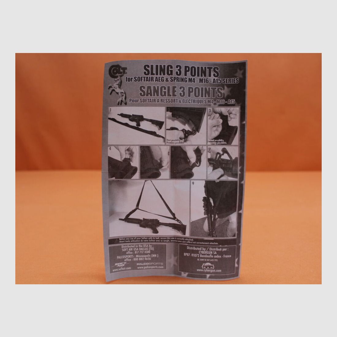 Cintura tattica Colt Tragegurt 3 punti Colt ® M4/ M16/ AR-15 (Airsoft)