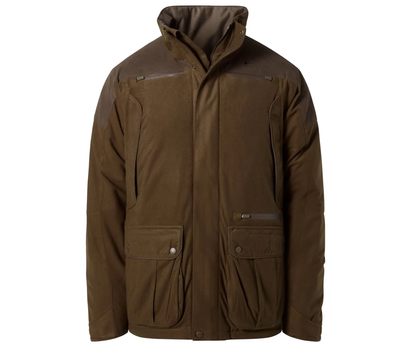 Pinewood Smaland Forest 2.0 Padded Jacket 5980 - Suede Brown, image 1 of 4