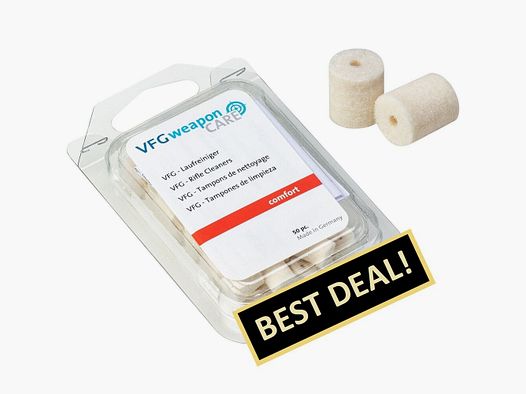 Limpiador de cañón VFG comfort calibre 7.5 mm (50 uds)