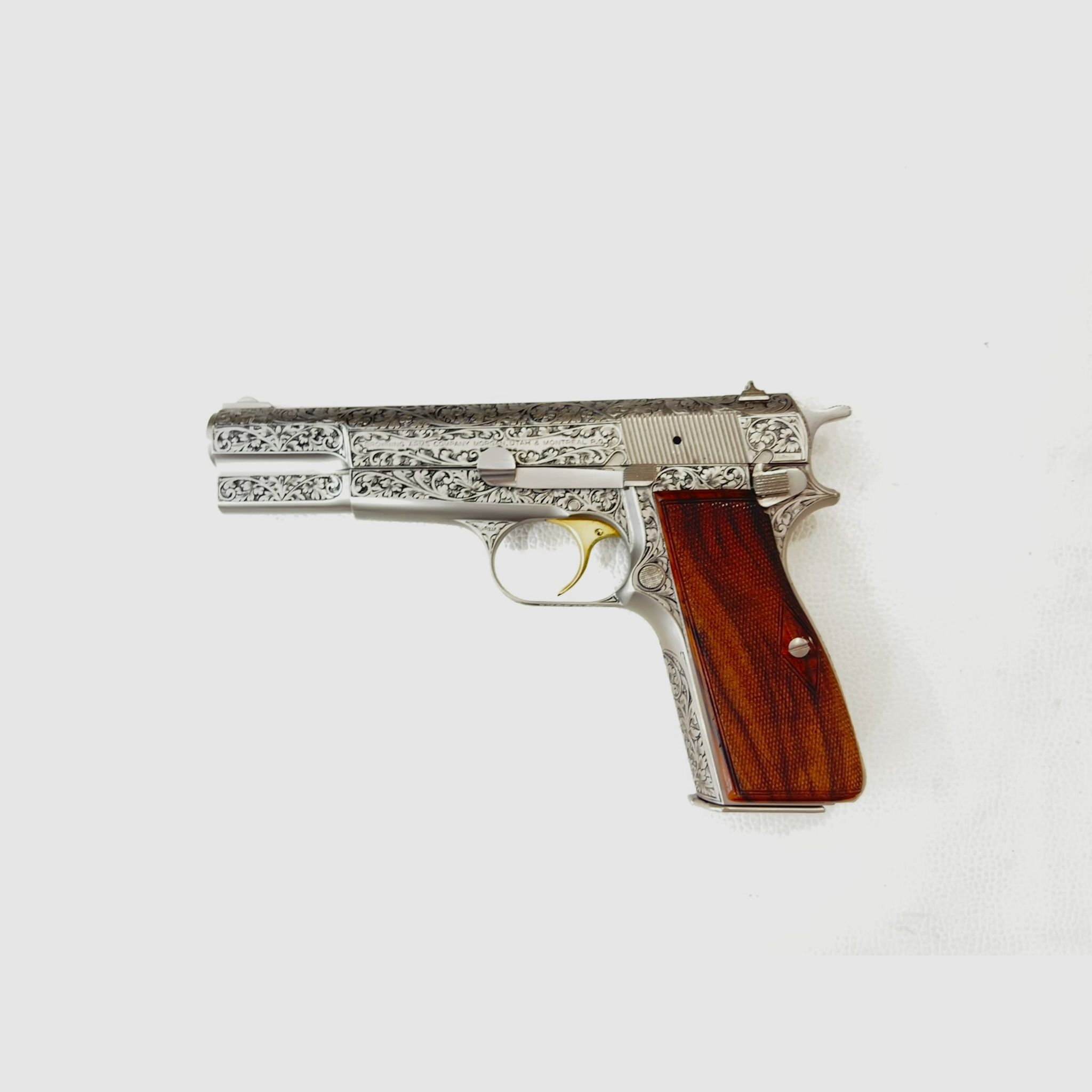 FN BROWNING HIGH POWER RENAISSANCE SILVER JMB CUSTOM - 7,65 PARA, Bild 1 von 9