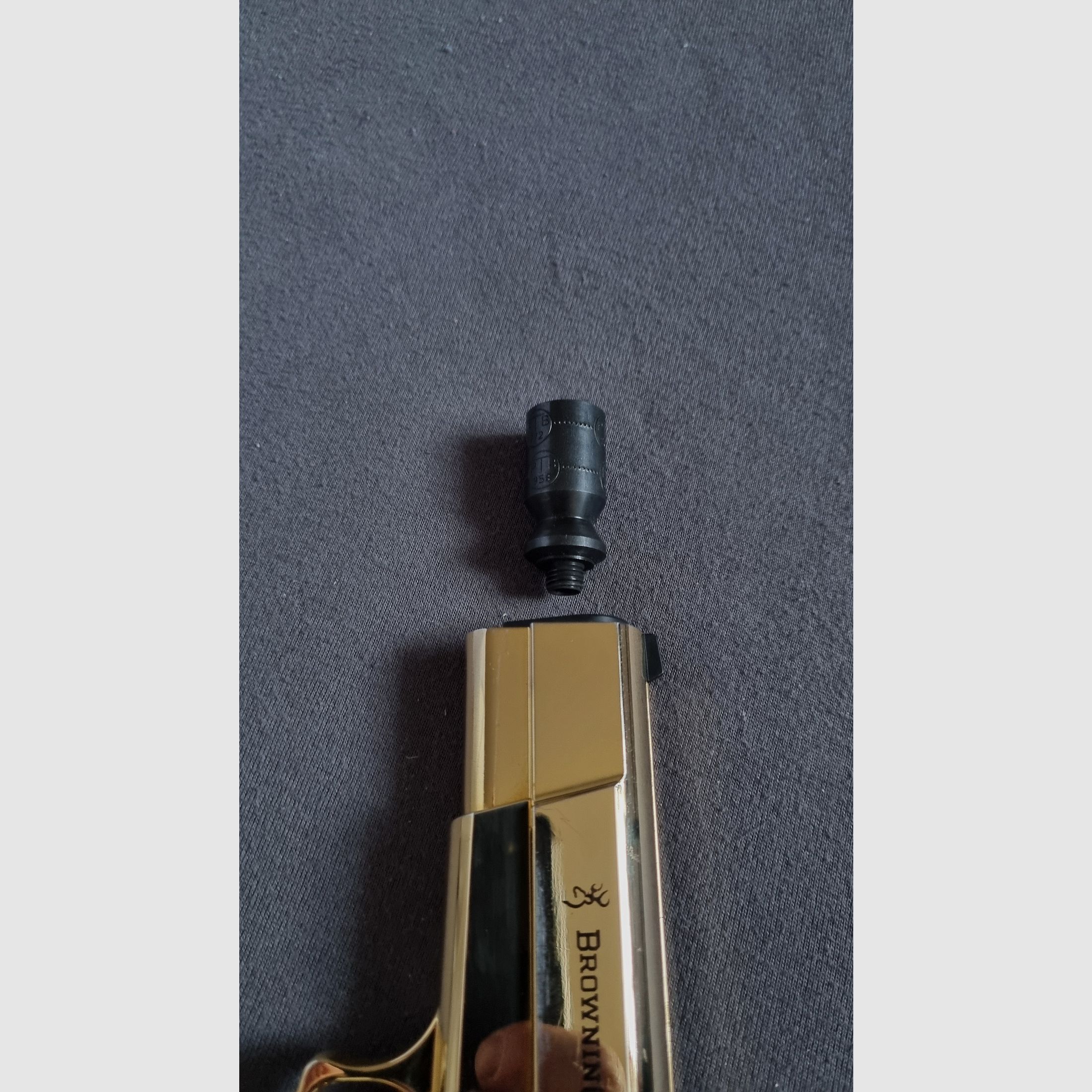 Browning Schreckschuss Pistole GPDA 9 Gold