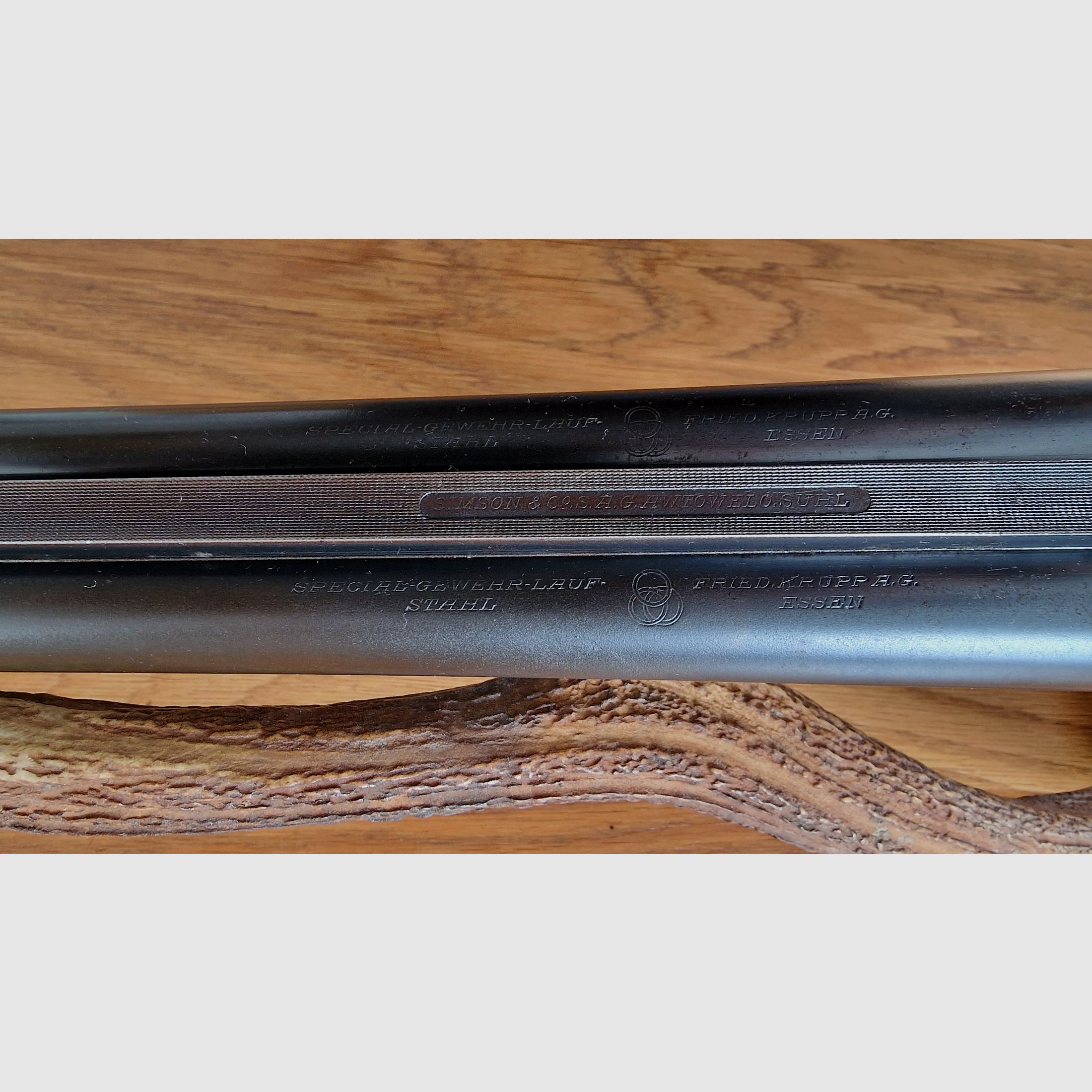 Doppelflinte Querflinte Simson Suhl 16/70