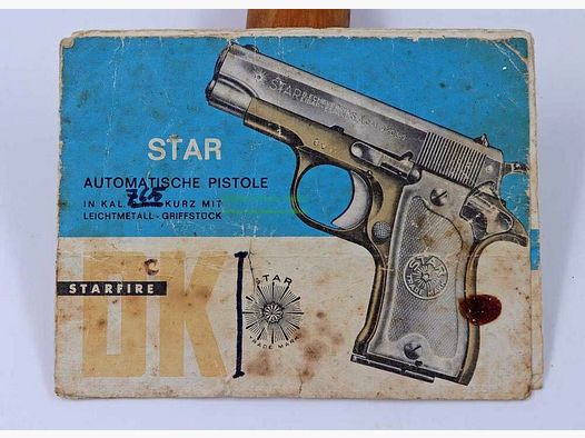Star - Spanien Bedienungsanleitung, Original