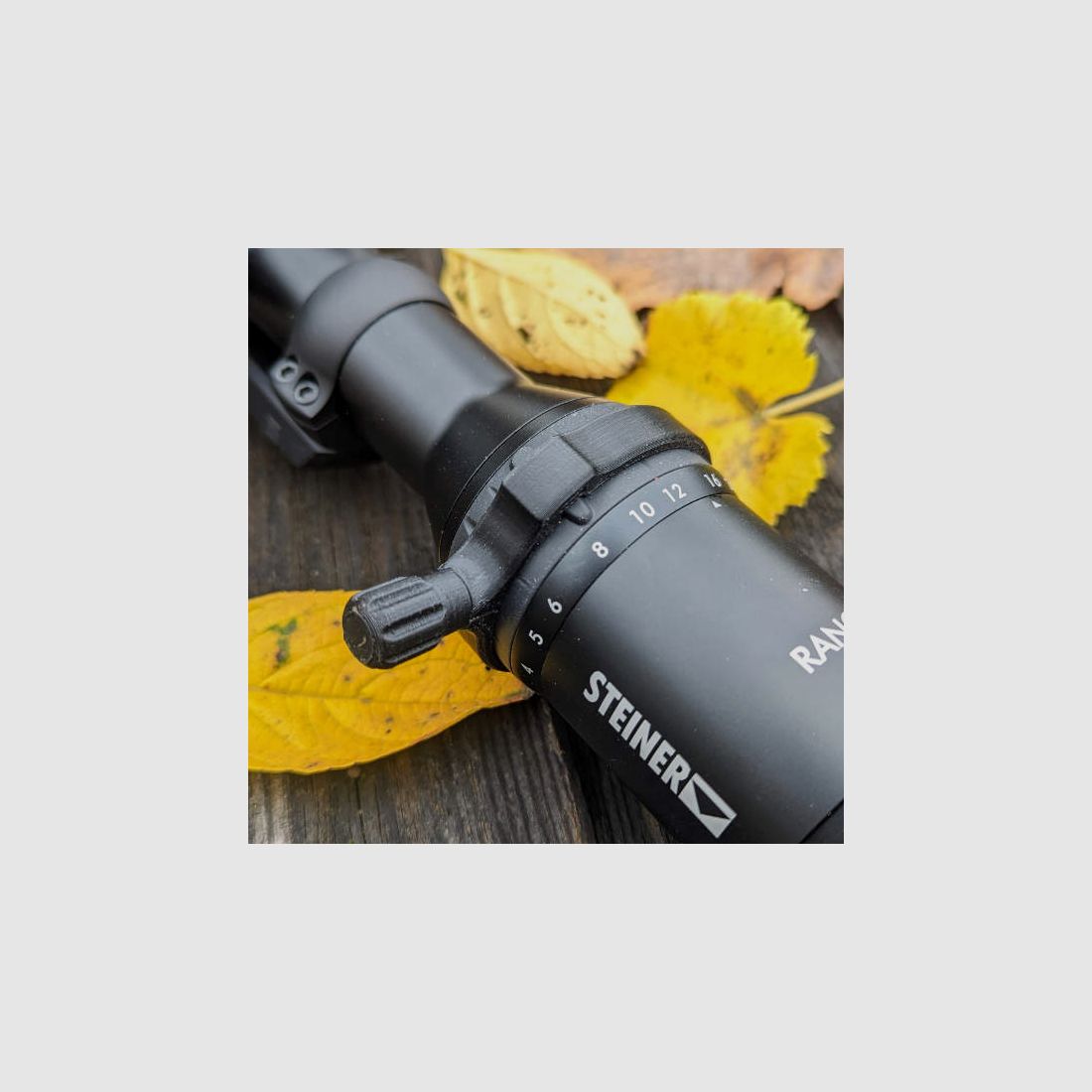 For Steiner Ranger 8: Scope quick adjustment lever for magnification setting