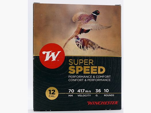 Winchester 12/70 Super Speed 2 36g 2,90mm/Nr.5 Jagdschrotmunition