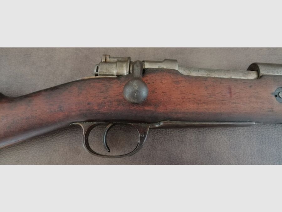 Sehr schöne argentinische Mauser Büchse Modell 1909 Herstellung DMW – Originalkaliber – Mono Matricule, Bild 11 von 12