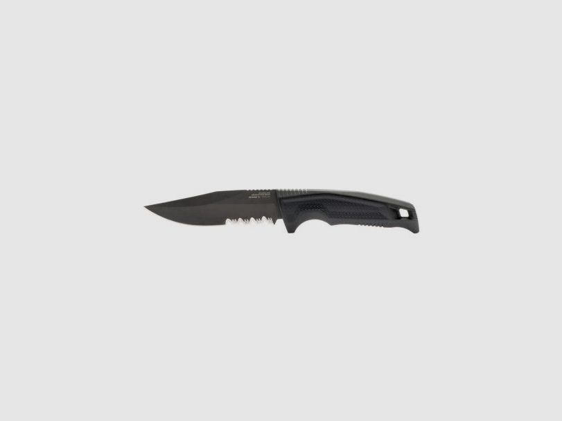 SOG Recondo FX Czarny częściowo ząbkowany nóż taktyczny, zdjęcie 1 z 24