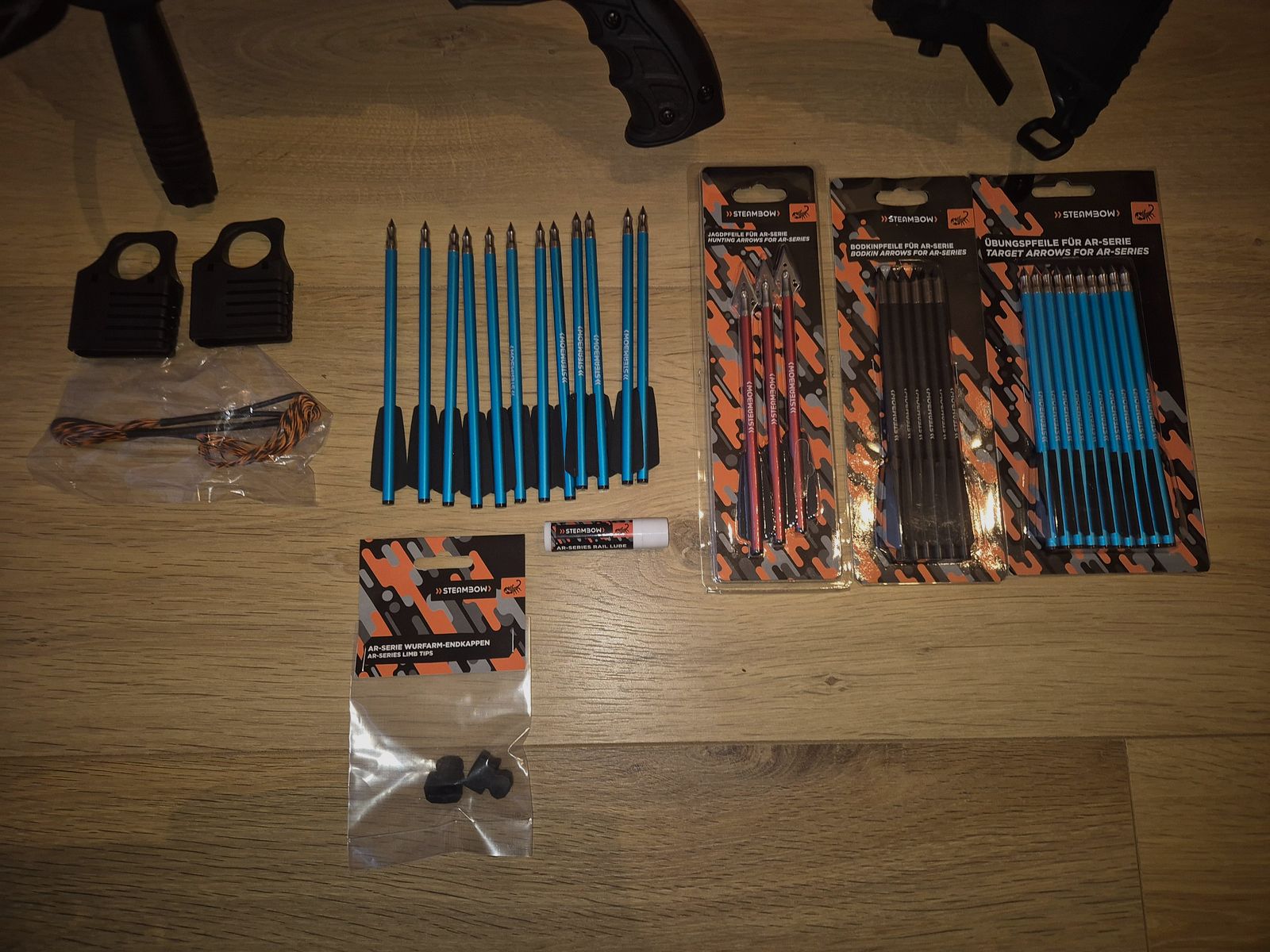 Steambow Stinger II AR-6 Tactical 55 lbs - Con accessori e come nuovo, immagine 4 di 9