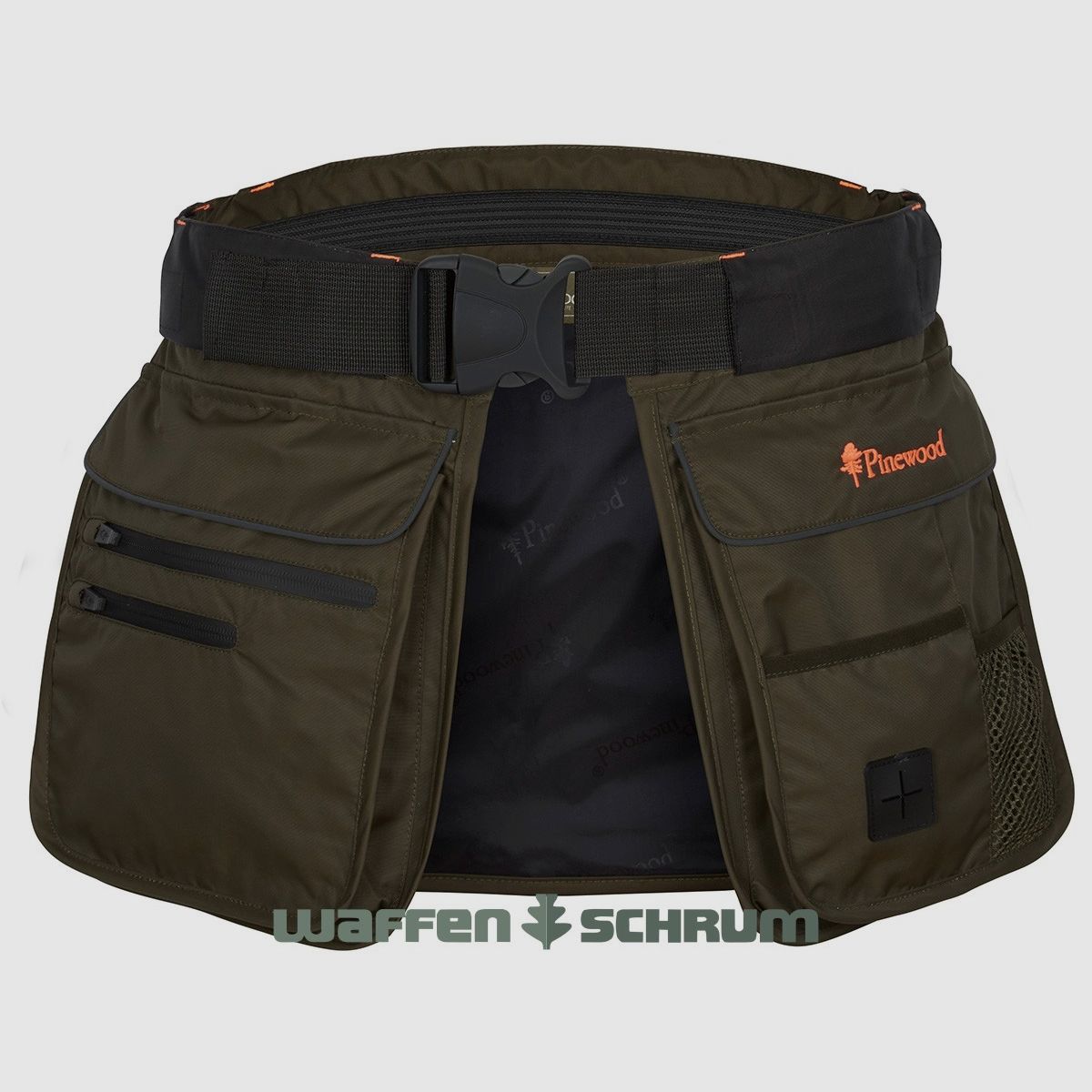Pinewood Hundesport-Gürtel Moss Green/Black