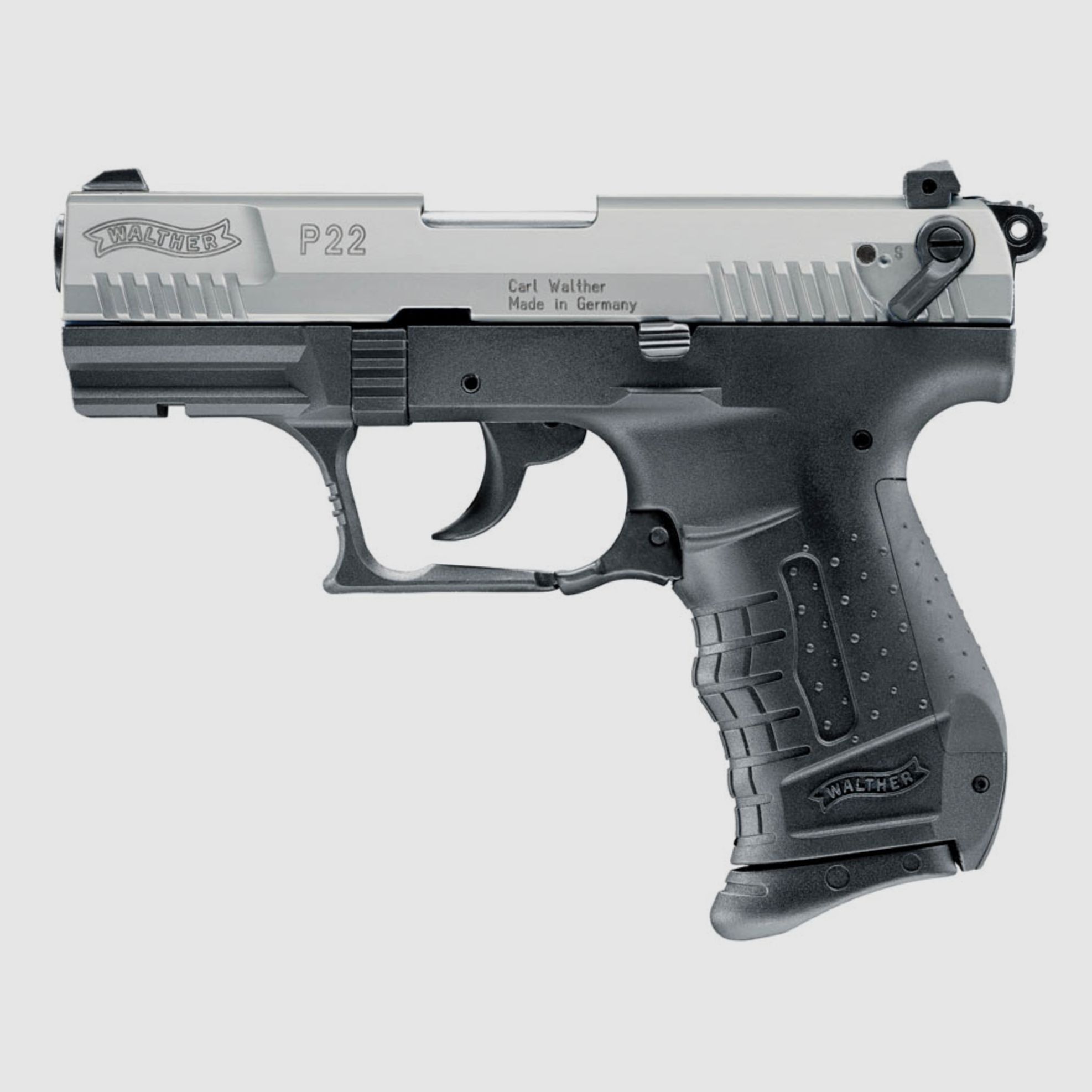 Umarex 308.02.01 Walther Schreckschusspistole P22 9mm PAK Bicolor Pyro