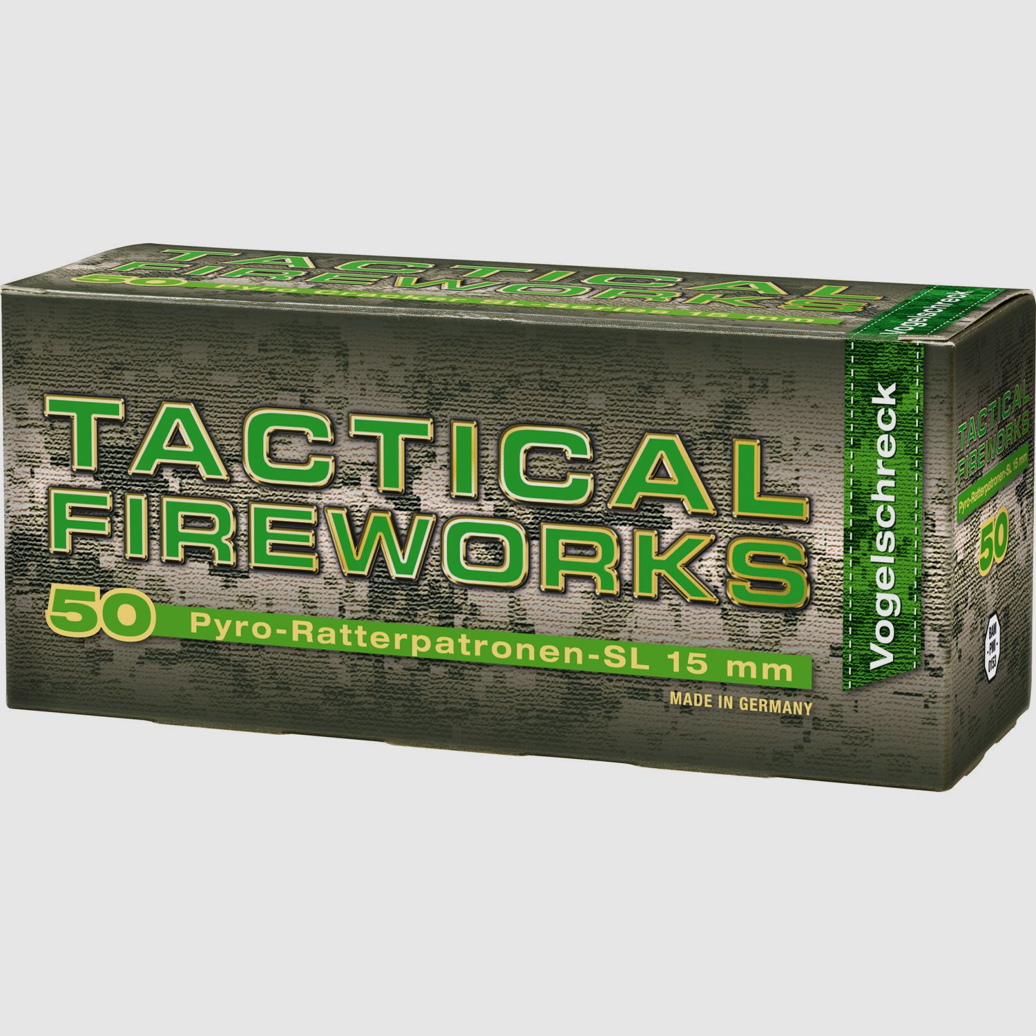 Tactical PYRO-Ratterpatronen - Cracklings 15mm (a 50 stk)