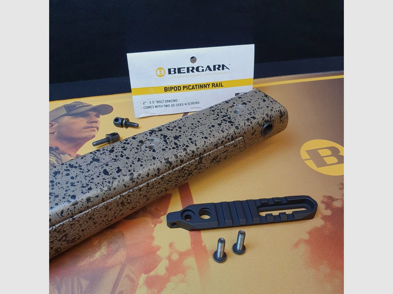 Bergara - Picatinny Schiene Zweibein Montage